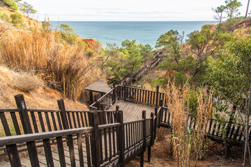 Algarve Küste in Portugal