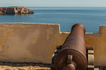 Küste und Festung von Sagres, Algarve, Portugal