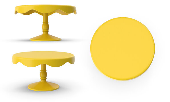cake stand  on transparent background
