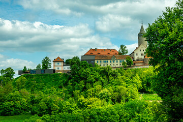 Sommerliche Wandertour durch das Saale Tal zur wundersch&ouml;nen Leuchtenburg bei Kahla - Th&uuml;ringen - Deutschland