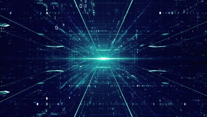 Programming code abstract technology background footage - Powered by Adobe