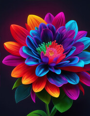 Fototapeta premium flores de colores