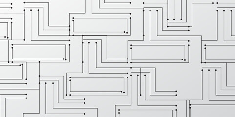 Abstract panel technology background