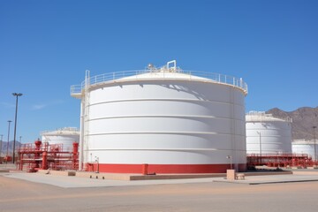 Biofuel storage green ecological biodiesel biogas gasoline gas fuel tanks grain silo tower wheat field agriculture chemical industry future consumption environmental ecology eco-friendly emissions