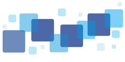 Banner web template design rounded squares geometric poster, corporate presentation, annual report, cover design. Abstract geometric shape from gray cubes.