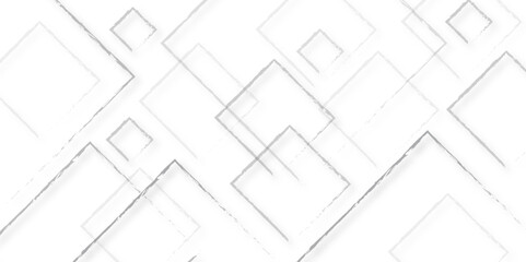 white square shape with futuristic concept background. Abstract Elegant white and grey Background. Squares Texture. Different Size Square Blocks Conceptual Technologic White Abstract Background.