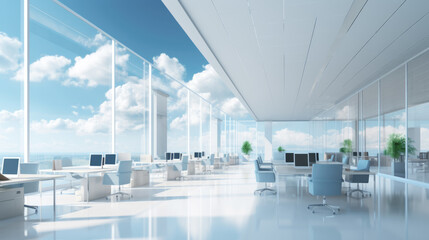 modern business office or workspace for business company.