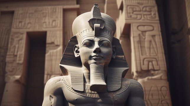 pharaoh statue