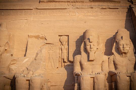 &aacute;frica egipto alto egipto nubia abu simbel jul 10 2023 la gran fiesta de la casa del templo en los templos de las murallas ii en abu simbel