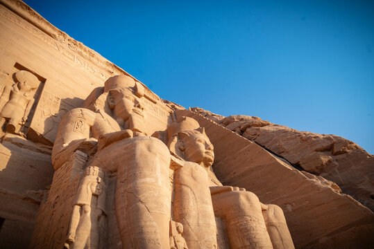 &aacute;frica egipto alto egipto nubia abu simbel jul 10 2023 la gran fiesta de la casa del templo en los templos de las murallas ii en abu simbel