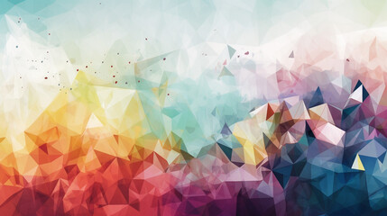 background with geometrical shapes, abstract minimalist, subtle colouring , Created using generative AI tools..