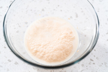 Homemade naan dippers