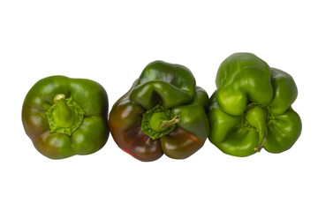 green and yellow peppers