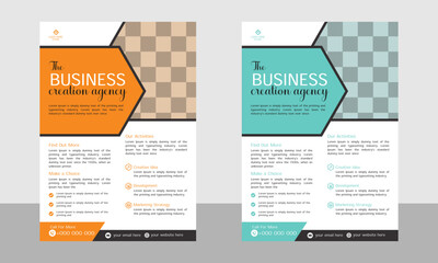 Corporate Modern Business Flyer Template ,Creative Modern Business Multipurpose Brochure Template Design, VectorTemplate Design In A4 Size.
