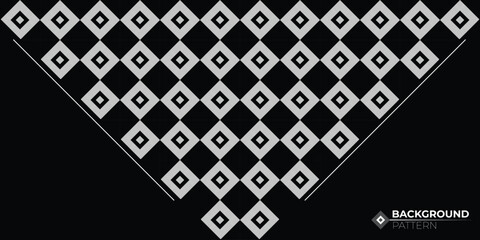 black and white geometric background pattern cover. Modern wallpaper design. deal design for social media, poster, cover, banner, flyer.