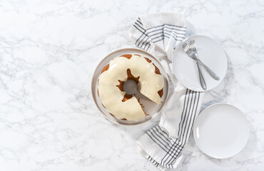 Eggnog Bundt Cake