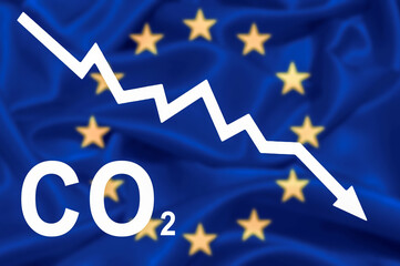 reducing co2 emissions in european union. Lower CO2 emissions to limit global warming and climate...