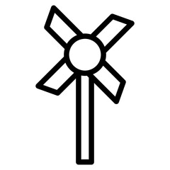 Obraz premium windmill line 
