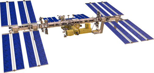 iss international space station high detailed © Mathias Weil