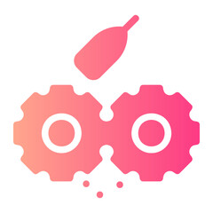 crusher gradient icon