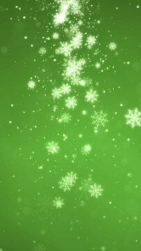 Beautiful glittering shiny silver particles abstract motion background. Shimmering dust Christmas holiday Particles With Bokeh. Happy New year stock video. 