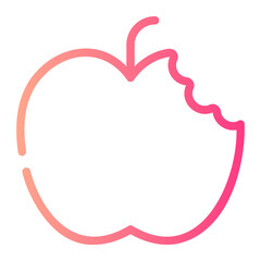 apple gradient icon