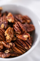 Toasted pecans