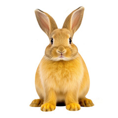 Fototapeta premium rabbit on a transparant background, PNG, Generative Ai.
