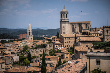 Obraz premium Architecture in Girona