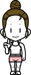 hb部屋着女性_fOL11