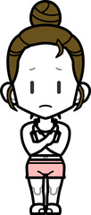 hb部屋着女性_fOL21