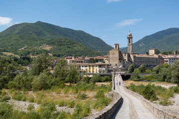 Obraz premium The Italian town of Bobbio