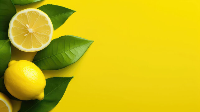 Lemon Leaf, Background Images, Natural colors, HD