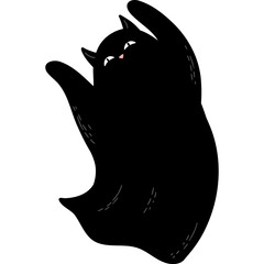 Black Ghost Cat