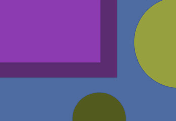 colorful simple circles business background design