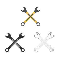 Cross Spanner Vector, Cross Spanner Vector, Cross Hardware Vector, Cross  Automation Technology, Mechanical Systems, Spanner illustration, Mechanic Clipart, Mechanic Tools, Worker elements, Labor