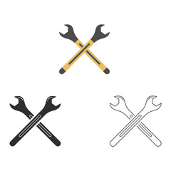 Cross Spanner Vector, Cross Spanner Vector, Cross Hardware Vector, Cross  Automation Technology, Mechanical Systems, Spanner illustration, Mechanic Clipart, Mechanic Tools, Worker elements, Labor