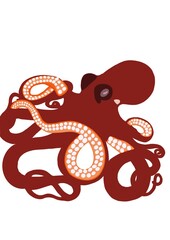 Red Octopus
