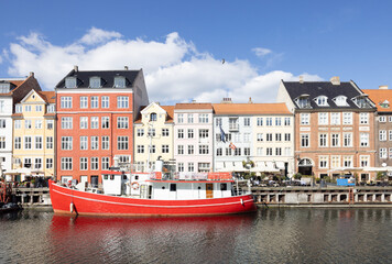 Happy walks along Copenhagen's canals on a great summer day