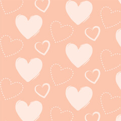 heart powder pink drawing pattern
