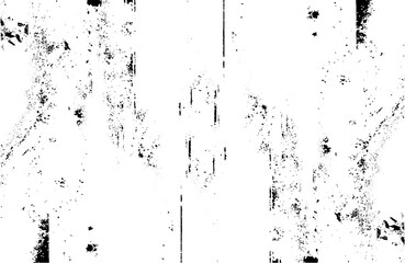 Black blobs isolated on white. Ink splash. Brushes droplets. Grainy texture background. Abstract surface dust and rough dirty wall background concept. 