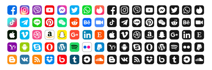 Social Media icons Collection