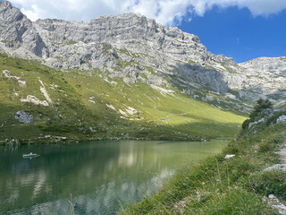 Fototapeta premium Partnunsee, Schweiz