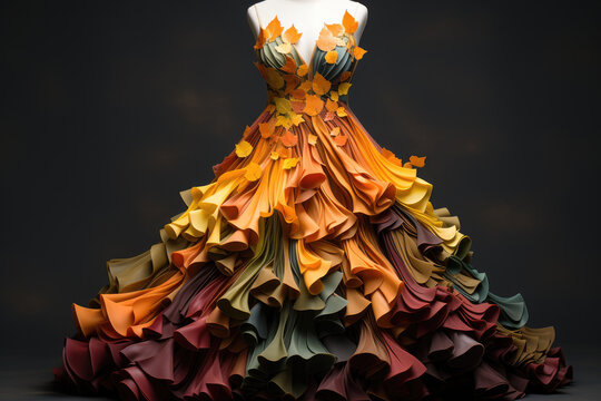 Juliet Peach Gown | Peach Gown | Parul Gandhi – B Anu Designs