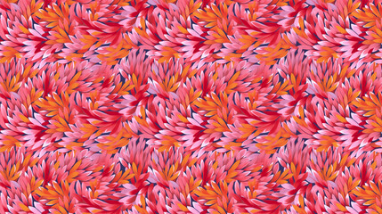 pattern with flowers colorful background