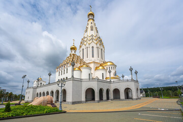 Memorial Church of All Saints - Minsk, Belarus - obrazy, fototapety, plakaty