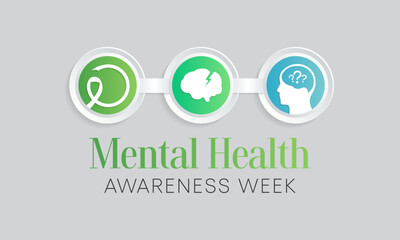 Mental Health Week is observed every year in October, A mental illness is a health problem that significantly affects how a person feels, thinks, behaves, and interacts with other people.