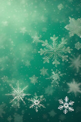 Fototapeta na wymiar Christmas background of snowflakes