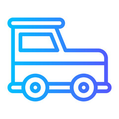 train gradient icon