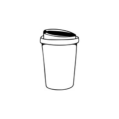 drink cup concept vector illustration